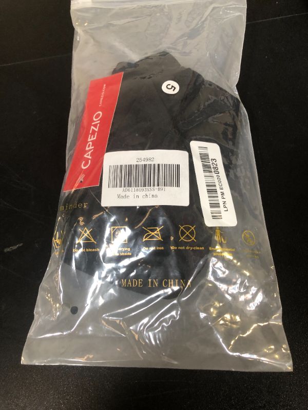 Photo 1 of Capezio womens Classic Short Sleeve athletic leotards, Black, X-Small US