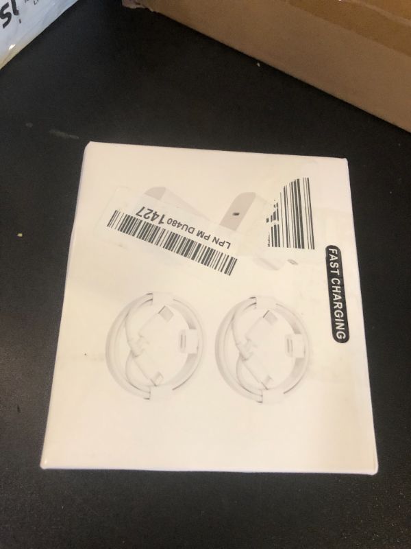 Photo 1 of iPhone Charger Fast Charging,[Apple MFi Certified] 2Pack 20W Type C Fast Charger Block with 6FT USB C to Lightning Cable Compatible for iPhone 14/13/12/11 Pro Max/Xs Max/XR/X,iPad?White?