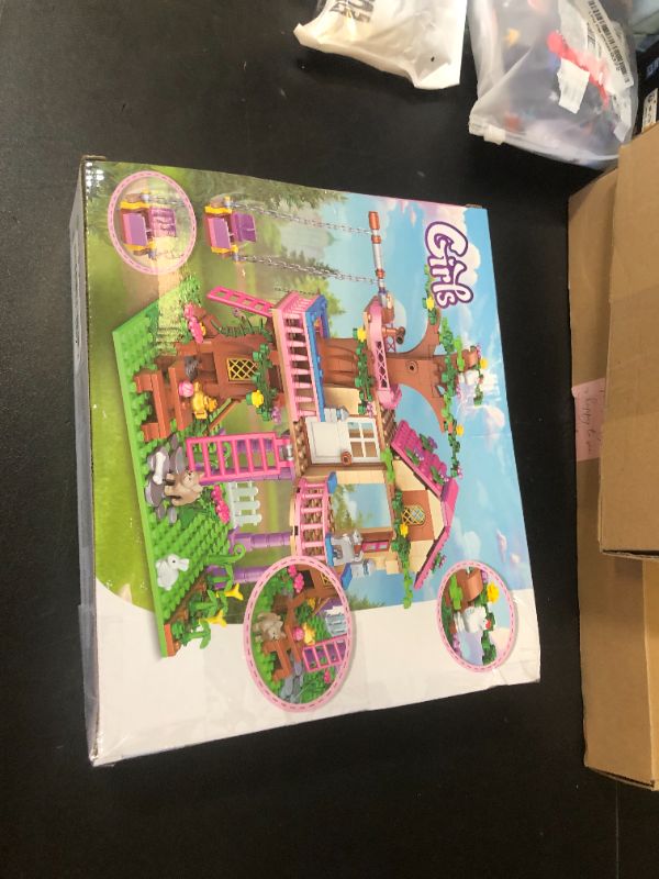 Photo 1 of Tree House Building Set Compatible with Lego Friends, 504 PCS Forest House Building Kit Birthday Gift for Kids Girls Boys Age 6-12 Years?7652?