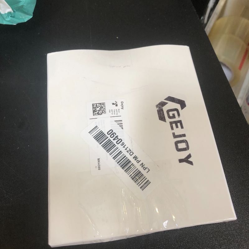 Photo 1 of Gejoy 250 Pack Syringe Tip Caps Dispensing Needle Tip Cap (Black)