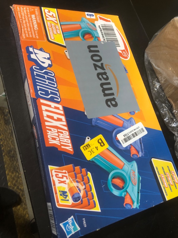Photo 1 of Nerf N Series Party Pack, Includes 5 N Series Flex Blasters, 15 N1 Darts Compatible Only N Series Blasters, Ages 8+ (Amazon Exclusive)