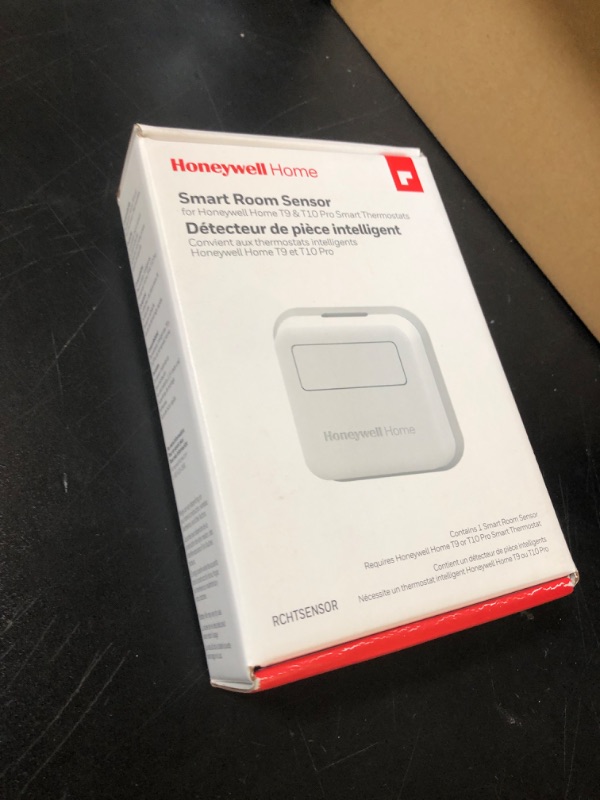 Photo 1 of Honeywell Home RCHTSENSOR-1PK, Smart Room Sensor works with T9/T10 WIFI Smart Thermostats