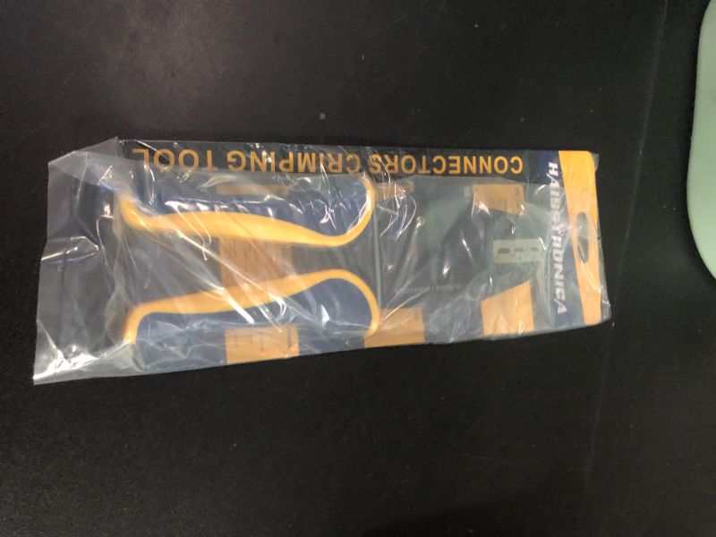 Photo 1 of haisstronica Crimping Tool For Heat Shrink Connectors-AWG 22-10 Ratchet Wire Terminal Crimper-Ratcheting Crimper Tools-Available For Insulated Nylon Connectors and Electrical Wire Connectors HS-8327