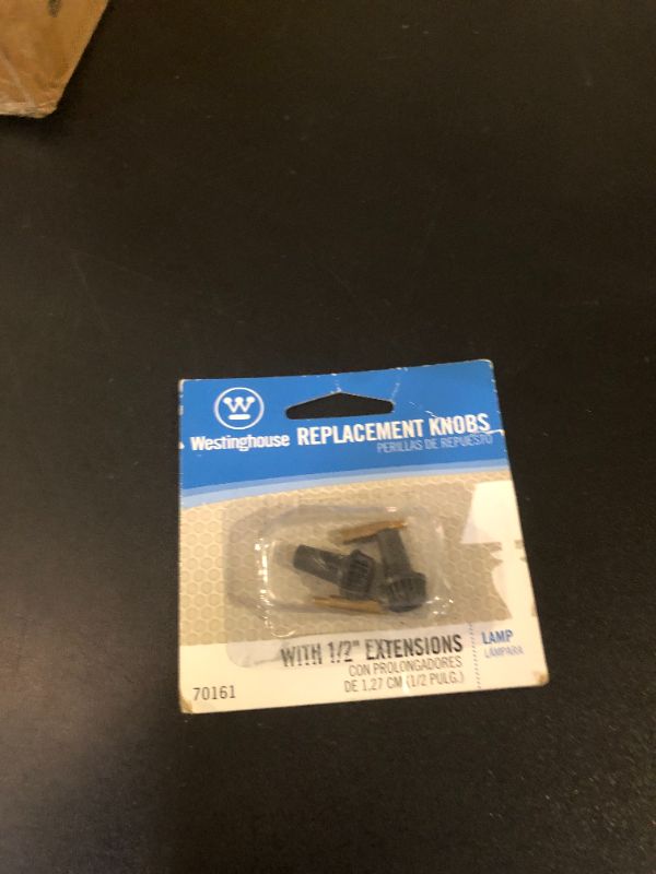 Photo 1 of Westinghouse 7016100 Replacement Knobs