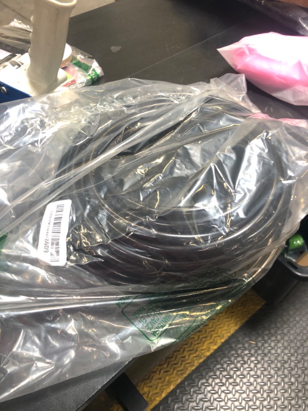 Photo 1 of CARPATHEN 5/16 Drip Irrigation Tubing - Mainline - (.42" OD x .30" ID) 100 ft Black PVC Water Line