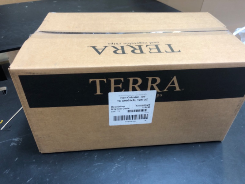 Photo 1 of Pack of 12 Terra Chip Original Exotic 5OZ Bag Best before 6/13/2025
