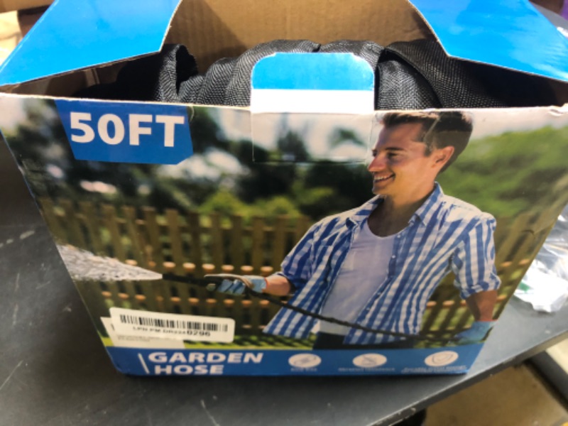 Photo 1 of 50FT Garden Hose Black 