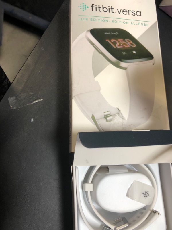 Photo 1 of Fitbit Versa Lite Edition Smart Watch,GPS, One Size (S and L Bands Included)