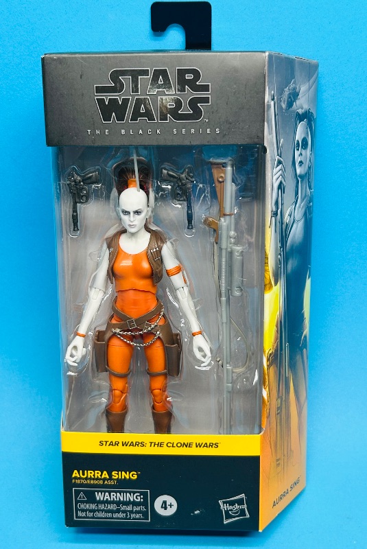 Photo 1 of 195003…Star Wars black series Aurra Sing figure 