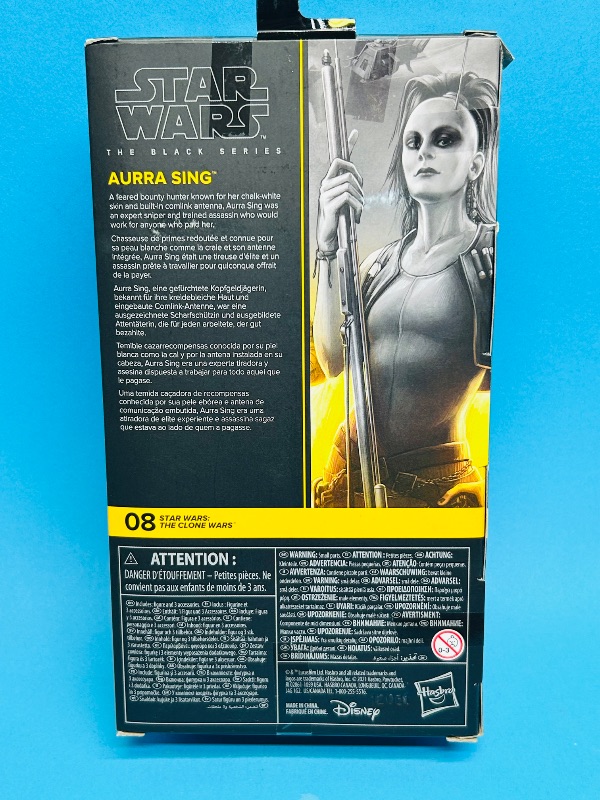 Photo 1 of 195003…Star Wars black series Aurra Sing figure 