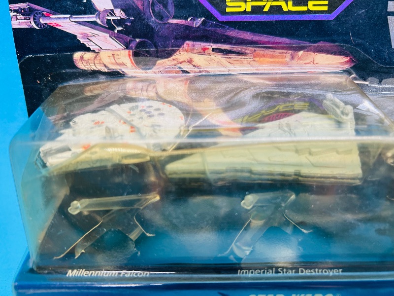 Photo 1 of 195004…vintage 1993 Star Wars Micro Machines space figures 