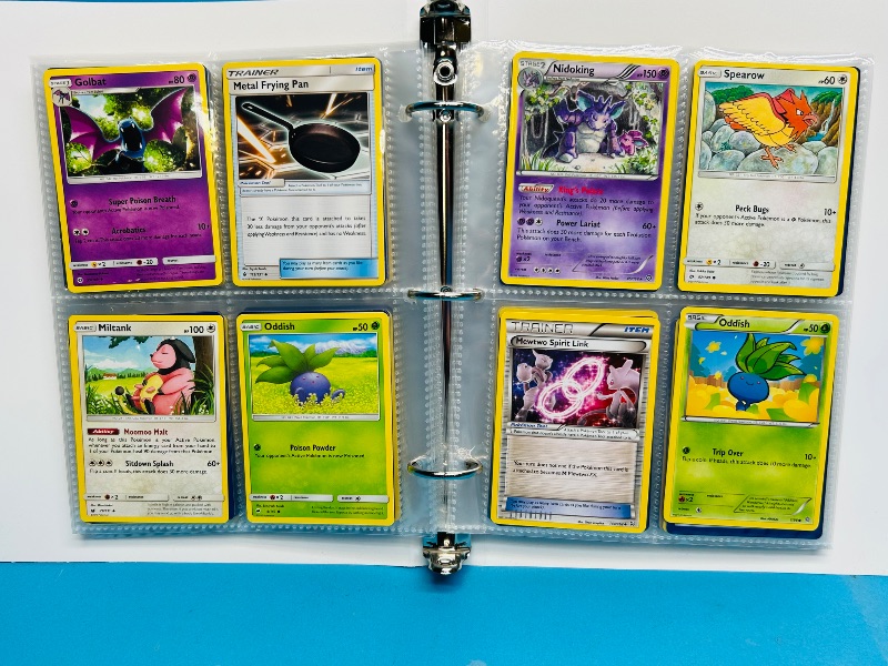 Photo 1 of 195009…final sale no returns/refunds-160 mixed Pokemon cards in binder