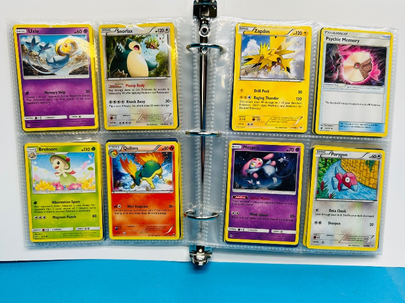 Photo 1 of 195009…final sale no returns/refunds-160 mixed Pokemon cards in binder