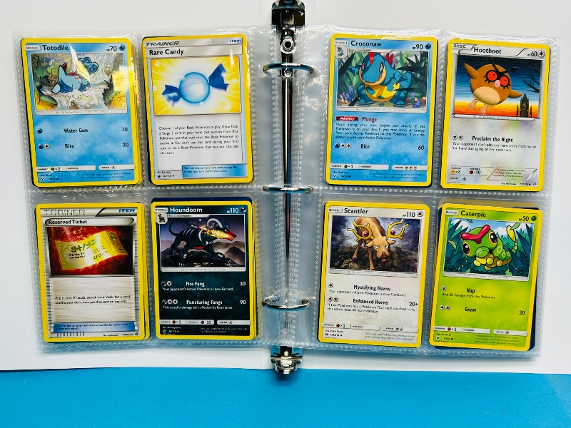 Photo 1 of 195009…final sale no returns/refunds-160 mixed Pokemon cards in binder