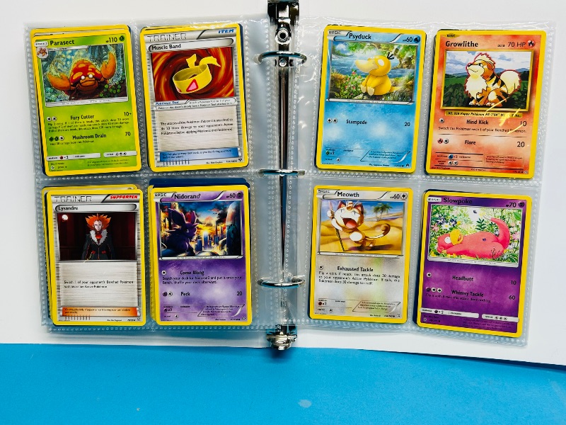 Photo 1 of 195009…final sale no returns/refunds-160 mixed Pokemon cards in binder