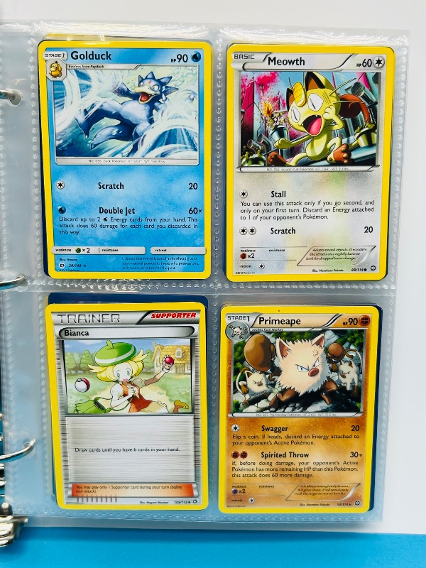 Photo 1 of 195009…final sale no returns/refunds-160 mixed Pokemon cards in binder