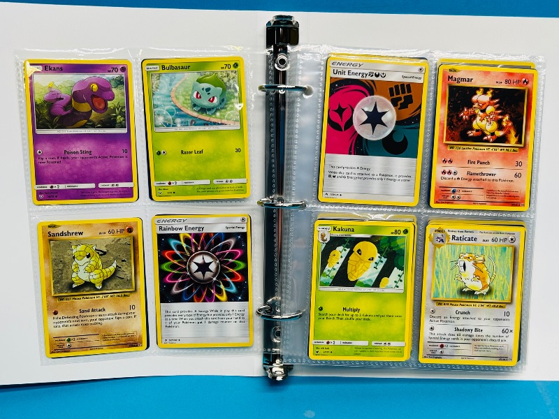 Photo 1 of 195009…final sale no returns/refunds-160 mixed Pokemon cards in binder