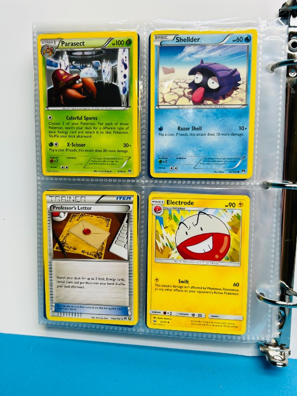 Photo 1 of 195009…final sale no returns/refunds-160 mixed Pokemon cards in binder
