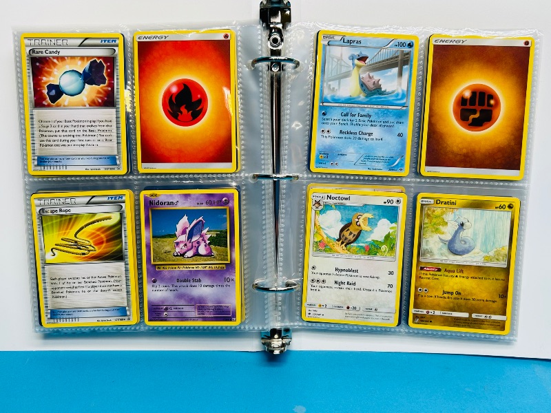Photo 1 of 195009…final sale no returns/refunds-160 mixed Pokemon cards in binder