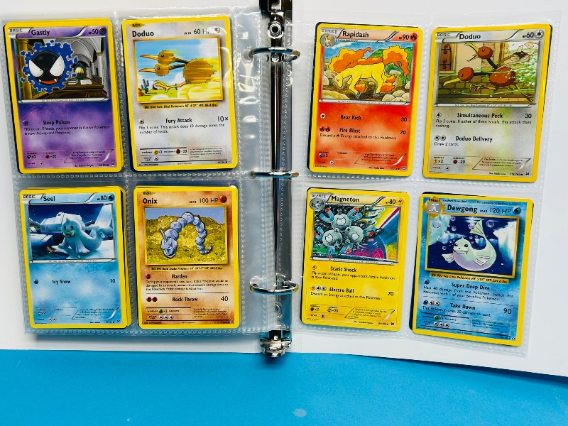 Photo 1 of 195009…final sale no returns/refunds-160 mixed Pokemon cards in binder