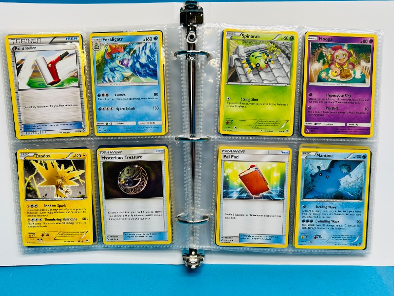 Photo 1 of 195009…final sale no returns/refunds-160 mixed Pokemon cards in binder