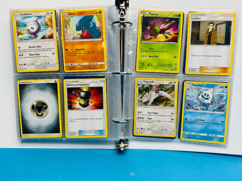 Photo 1 of 195009…final sale no returns/refunds-160 mixed Pokemon cards in binder