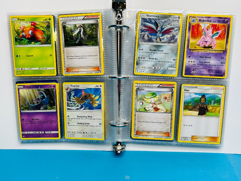 Photo 1 of 195009…final sale no returns/refunds-160 mixed Pokemon cards in binder