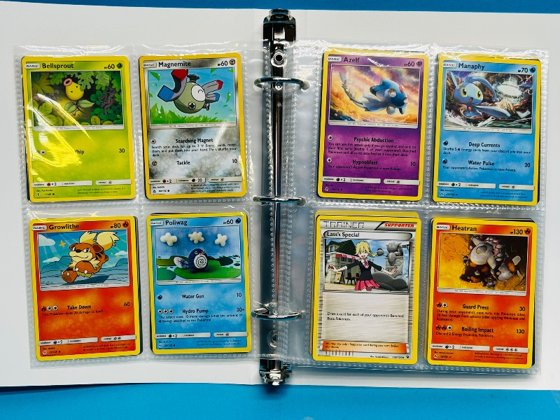 Photo 1 of 195009…final sale no returns/refunds-160 mixed Pokemon cards in binder