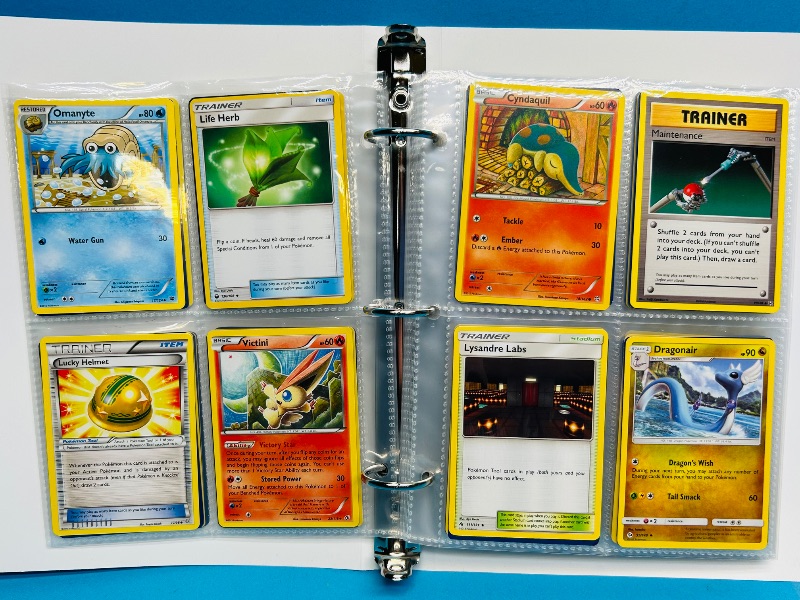 Photo 1 of 195009…final sale no returns/refunds-160 mixed Pokemon cards in binder