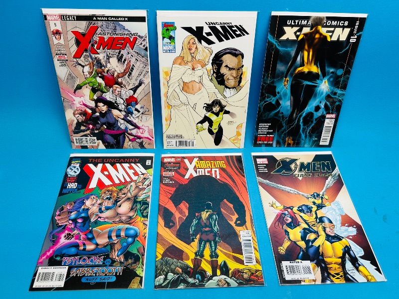 Photo 1 of 195017…6  X-men comics in plastic sleeves 