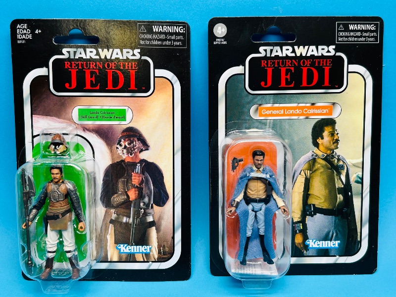 Photo 1 of 195049…2 Star Wars return of the jedi figures 