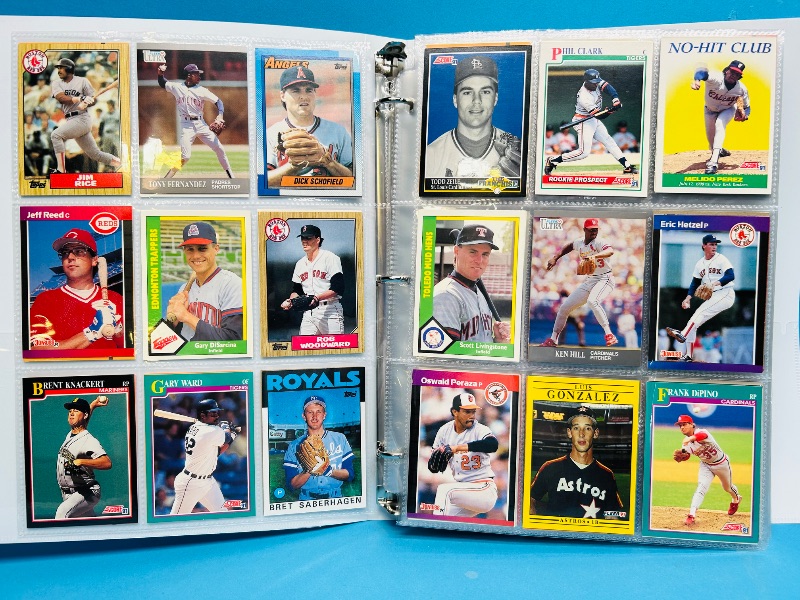 Photo 1 of 195066… final sale no returns/refunds-360 mixed baseball cards in binder