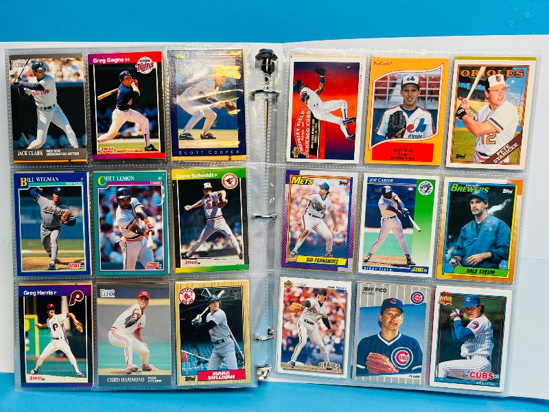 Photo 1 of 195066… final sale no returns/refunds-360 mixed baseball cards in binder 