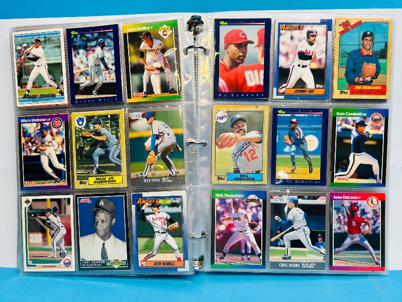 Photo 1 of 195066… final sale no returns/refunds-360 mixed baseball cards in binder 