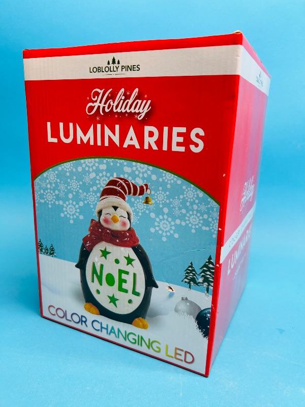Photo 1 of 195069…holiday luminaries 10” color changing LED ceramic 