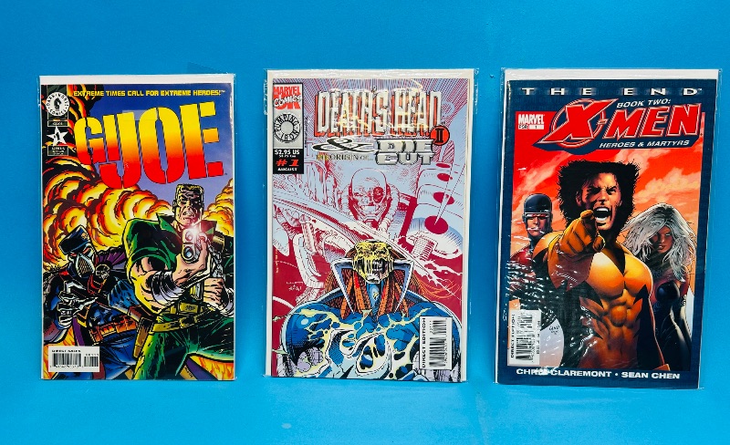 Photo 1 of 195084…3 comics all #1’s in plastic sleeves 