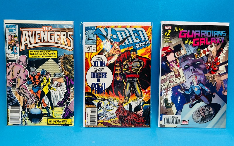 Photo 1 of 195103…3  comics in plastic sleeves 