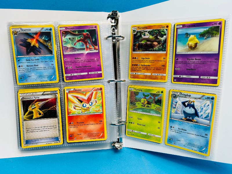 Photo 1 of 195119…final sale no returns/refunds- 160 mix d Pokemon cards in binder