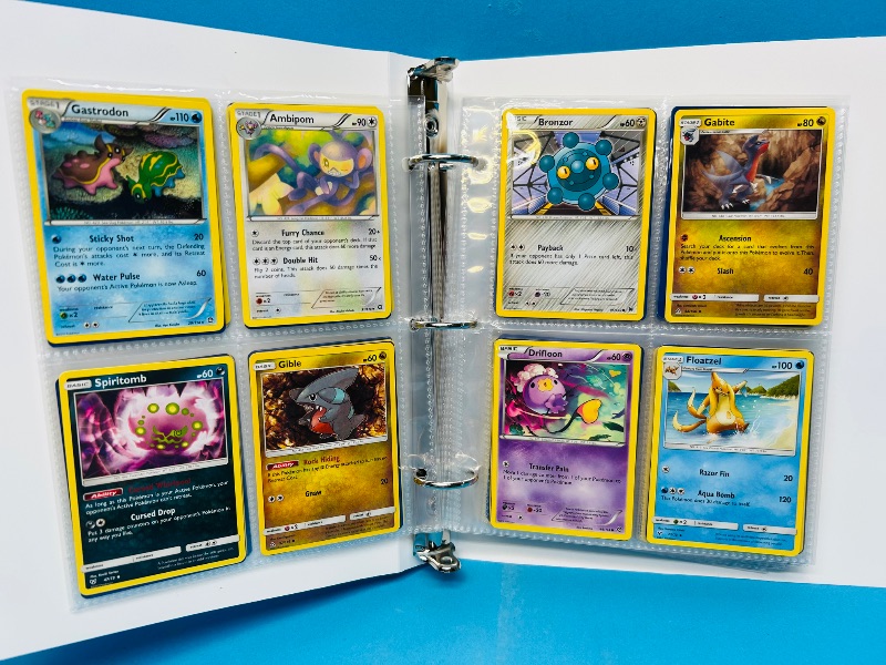 Photo 1 of 195119…final sale no returns/refunds- 160 mix d Pokemon cards in binder