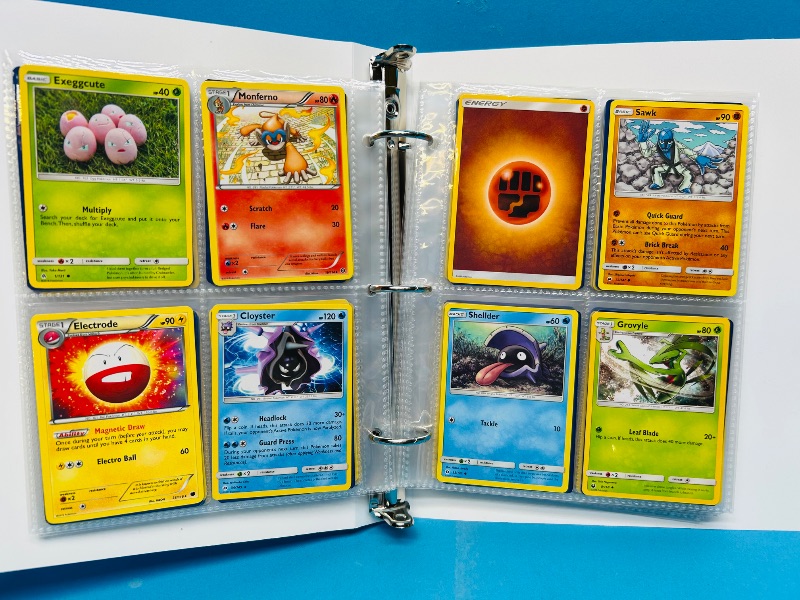 Photo 1 of 195119…final sale no returns/refunds- 160 mix d Pokemon cards in binder