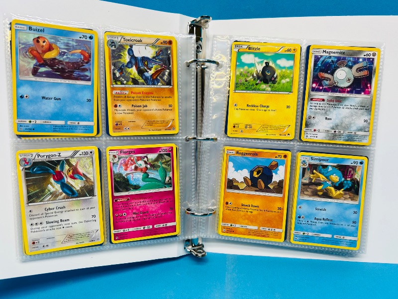 Photo 1 of 195119…final sale no returns/refunds- 160 mix d Pokemon cards in binder