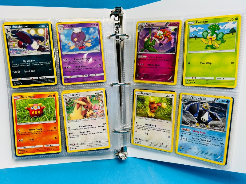 Photo 1 of 195119…final sale no returns/refunds- 160 mix d Pokemon cards in binder