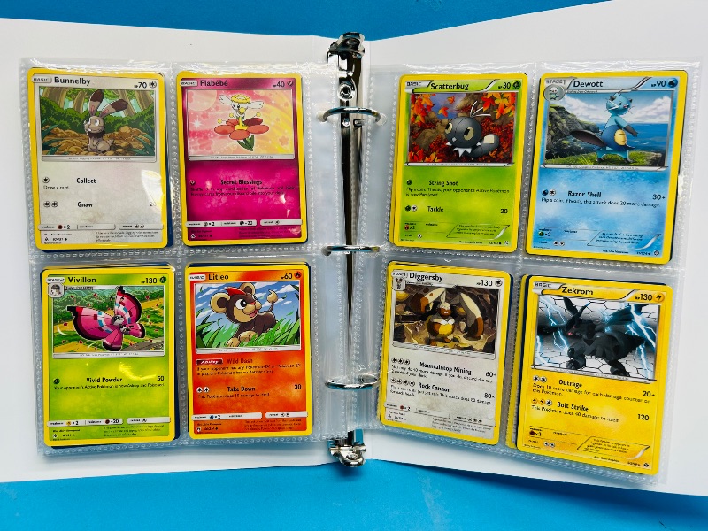Photo 1 of 195119…final sale no returns/refunds- 160 mix d Pokemon cards in binder