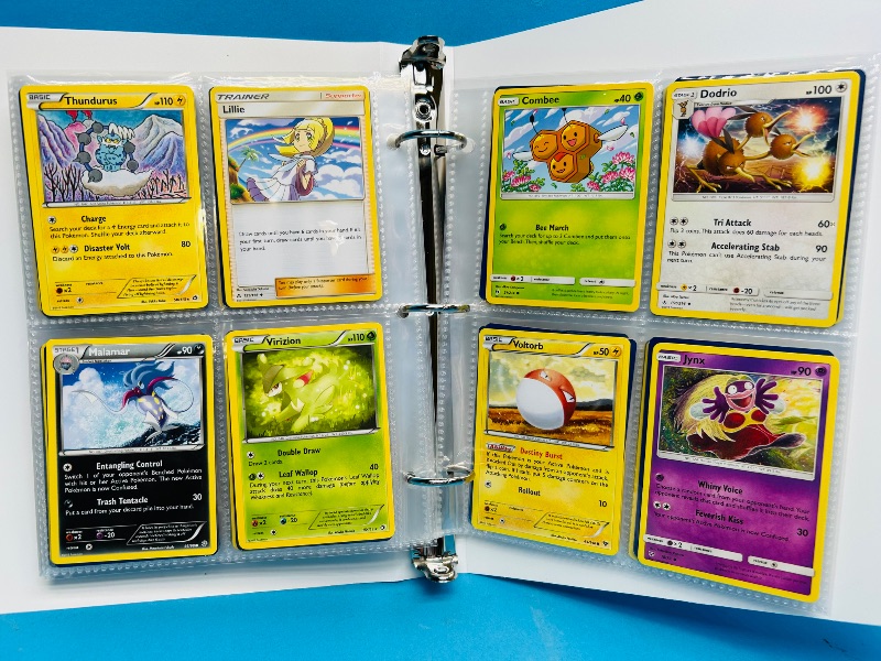 Photo 1 of 195119…final sale no returns/refunds- 160 mix d Pokemon cards in binder
