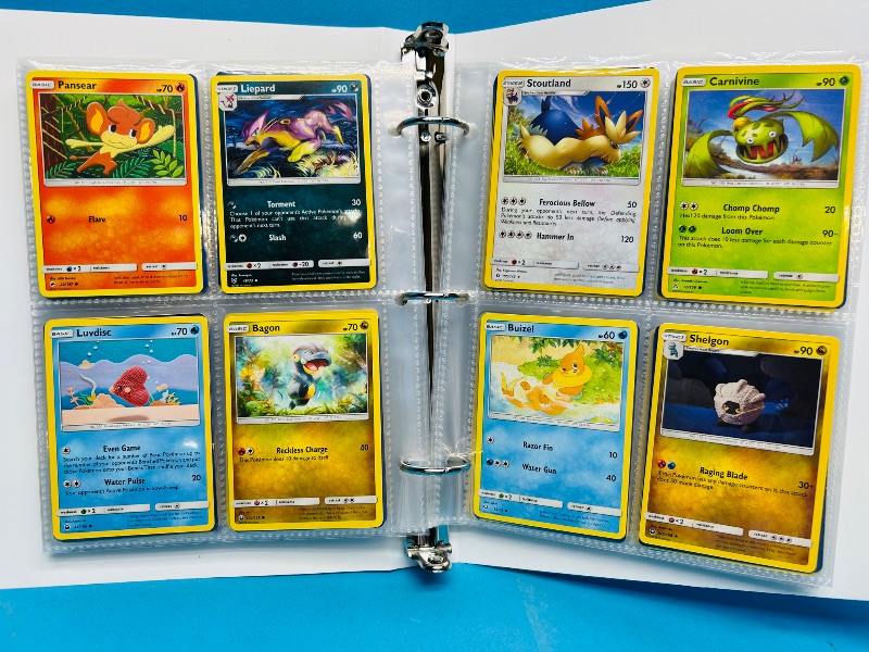 Photo 1 of 195119…final sale no returns/refunds- 160 mix d Pokemon cards in binder