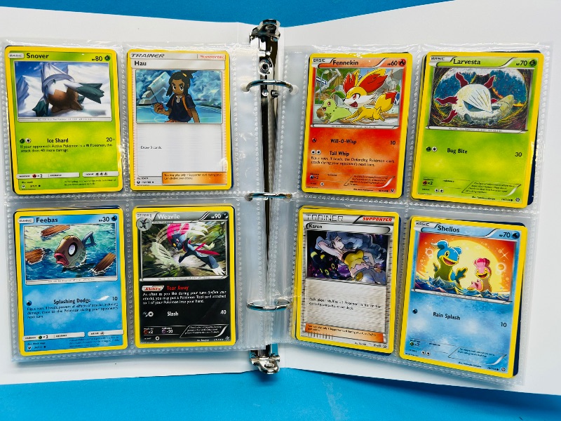 Photo 1 of 195119…final sale no returns/refunds- 160 mix d Pokemon cards in binder