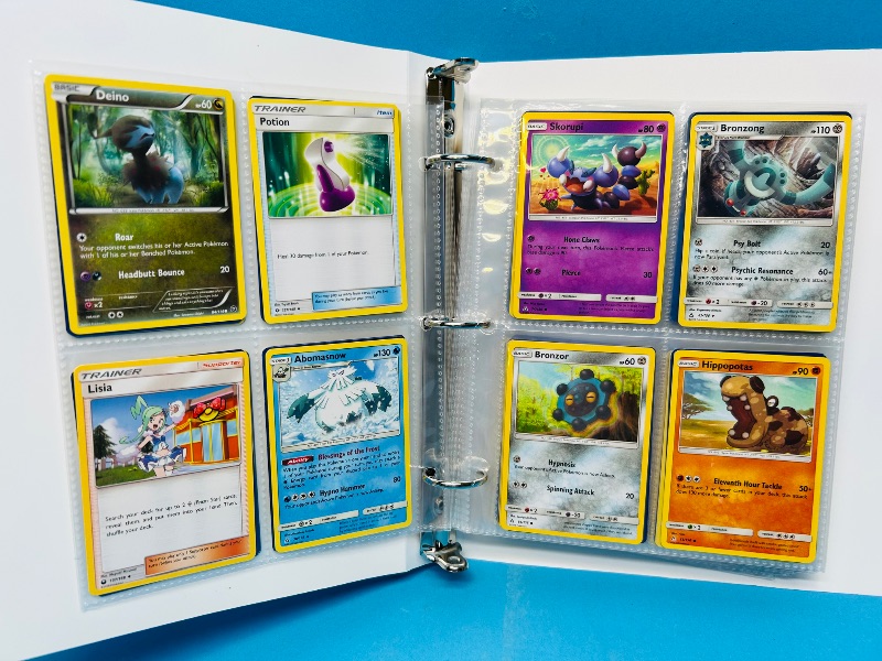 Photo 1 of 195119…final sale no returns/refunds- 160 mix d Pokemon cards in binder