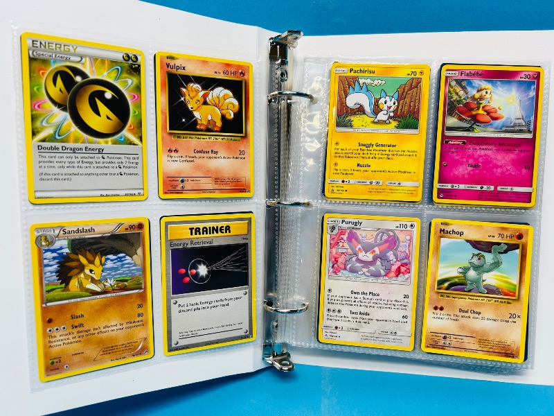 Photo 1 of 195119…final sale no returns/refunds- 160 mix d Pokemon cards in binder