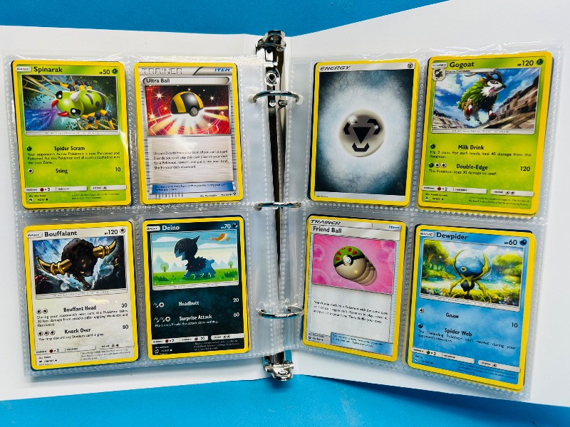Photo 1 of 195119…final sale no returns/refunds- 160 mix d Pokemon cards in binder