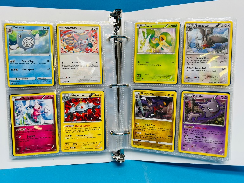 Photo 1 of 195119…final sale no returns/refunds- 160 mix d Pokemon cards in binder
